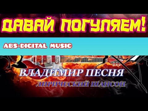 Владимир Песня - Давай погуляем видео (клип)