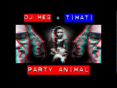 DJ Meg feat. Тимати - Party Animal (Mike Candys Club Remix) видео (клип)